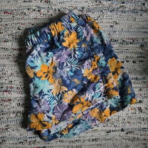 Patagonia Barely Baggies Short Neo Tropics Channel Blue